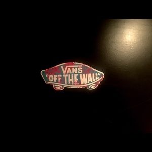 VANS Authentic“Off The Wall” Floral Sticker